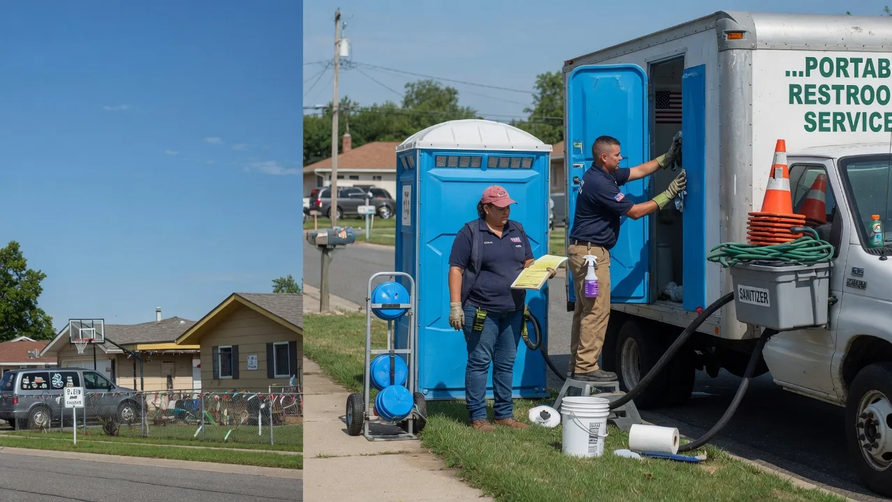 Portable Toilet Rental in Elkhart Lake, WI near me